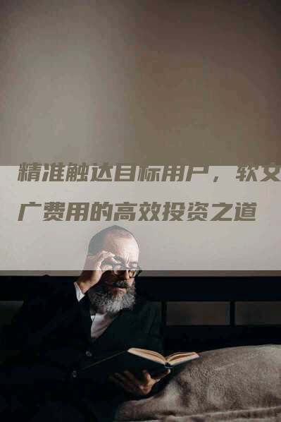 精准触达目标用户，软文推广费用的高效投资之道