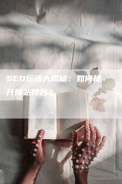 SEO玩法大揭秘：如何提升网站排名？