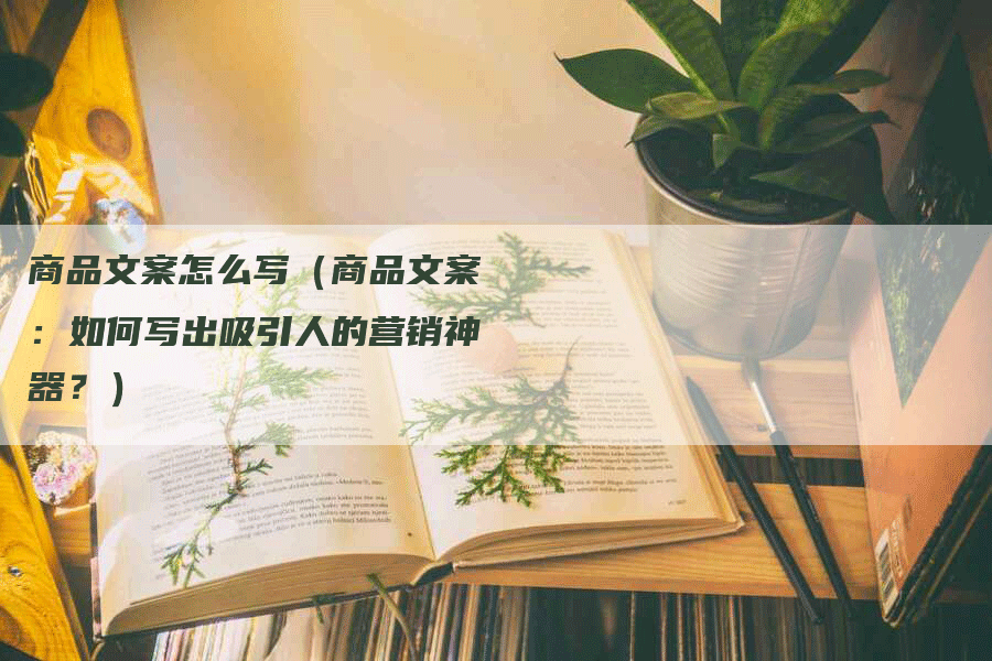 商品文案怎么写（商品文案：如何写出吸引人的营销神器？）